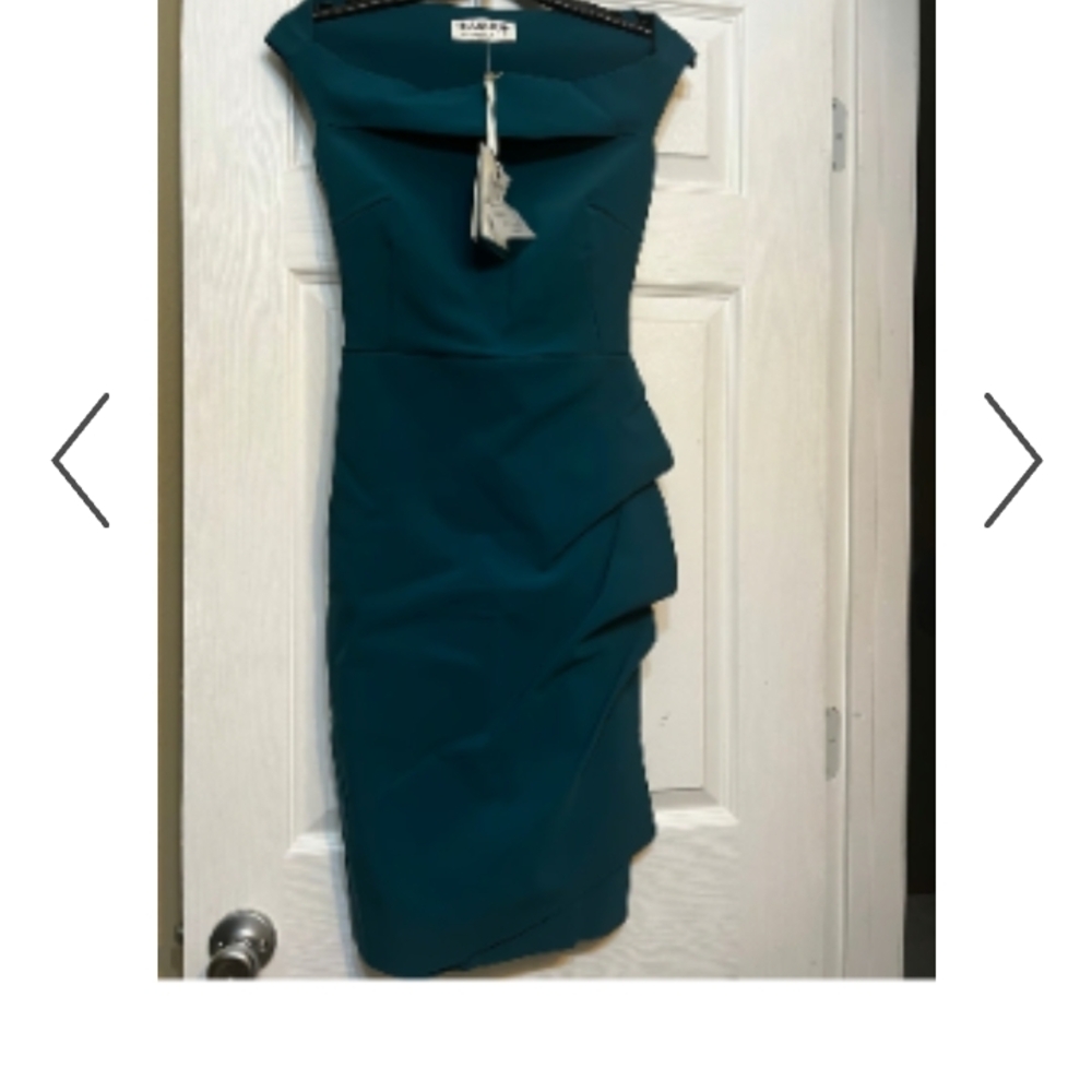 Elegant Teal Dress